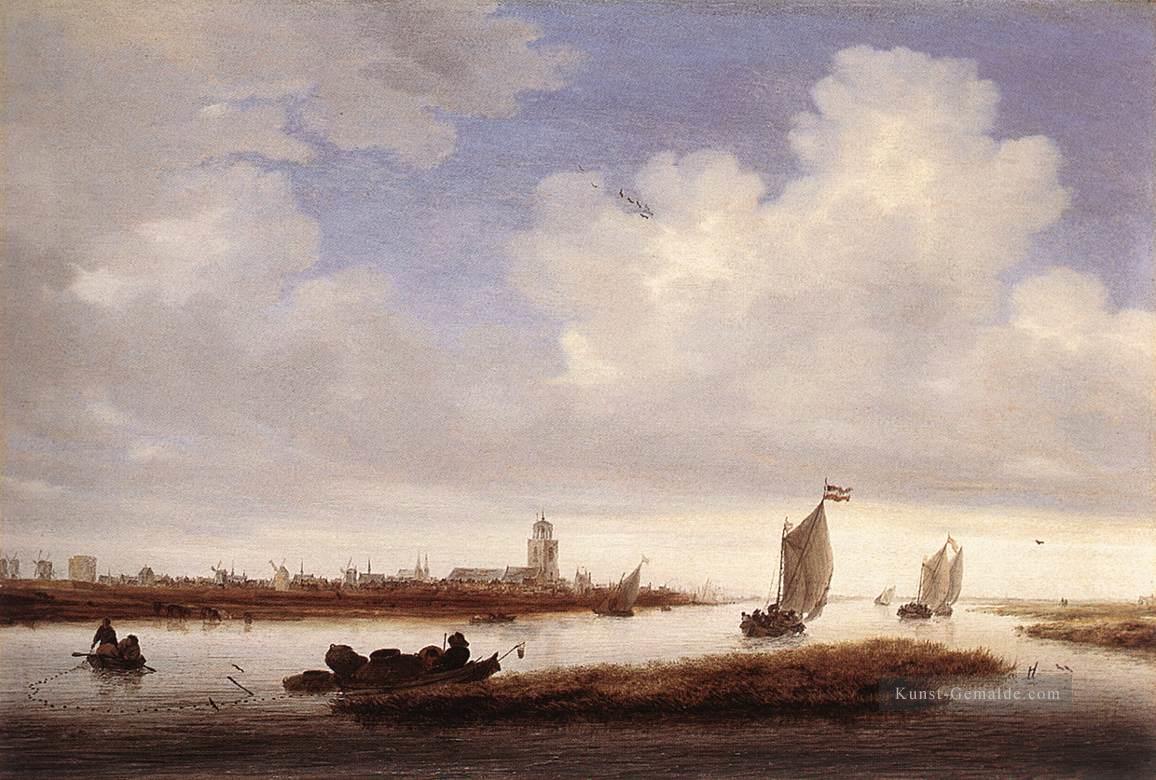 Ansicht von Deventer aus dem Salomon van Ruysdael North West gesehen Ölgemälde